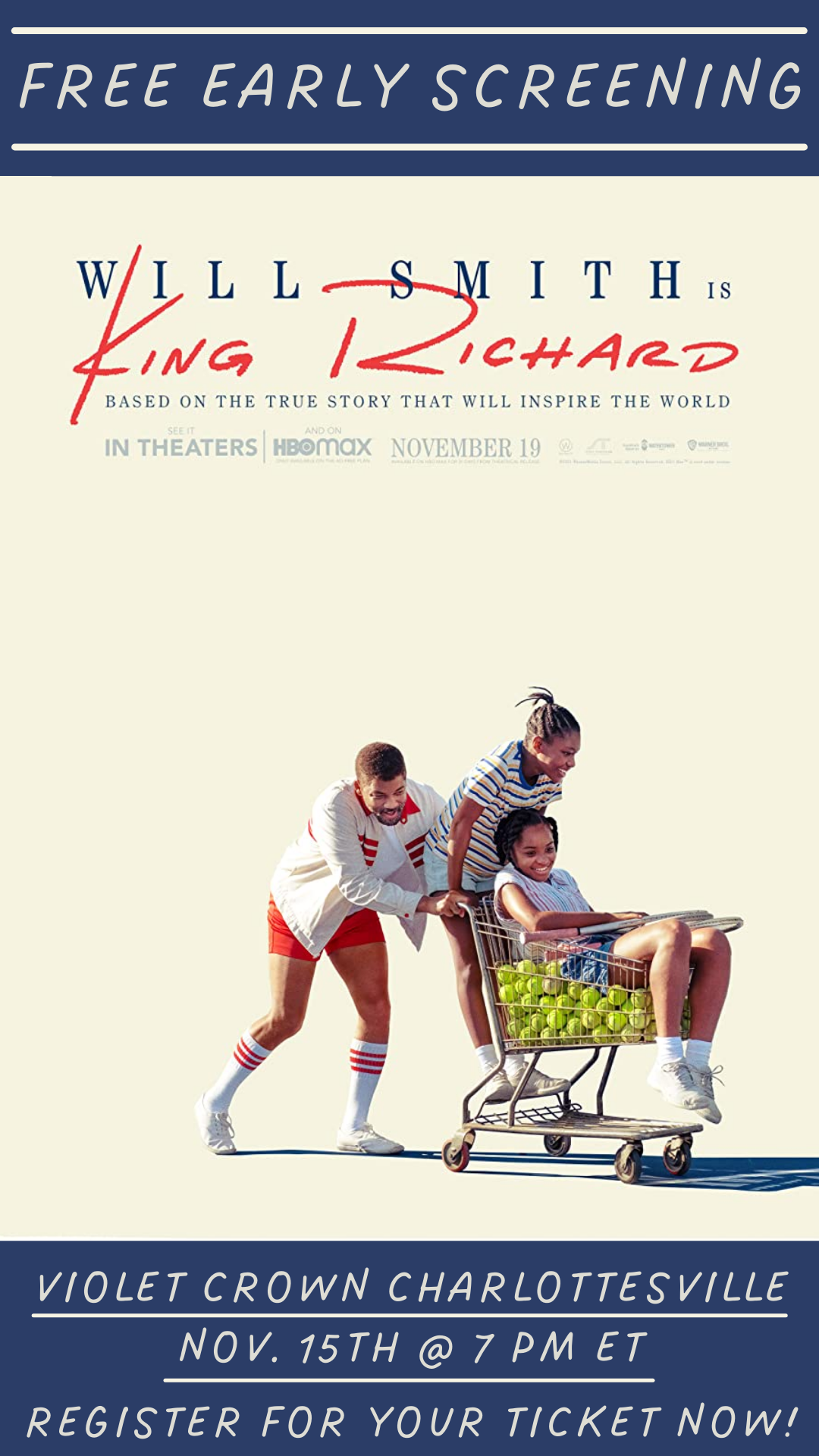 King Richard: Free Early Screening